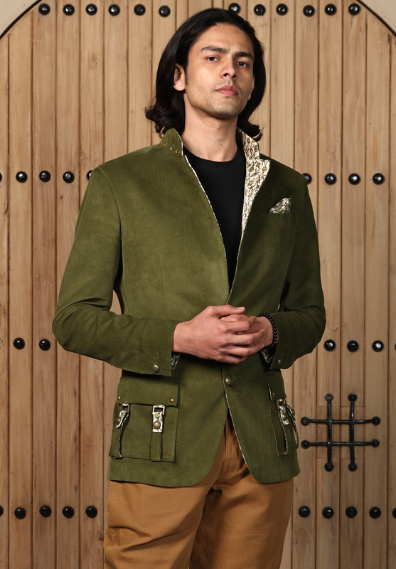 Green Corduroy Jacket