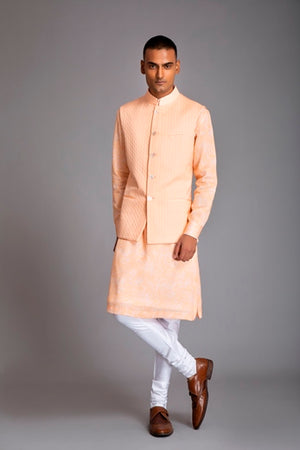 White Cotton Silk Churidar