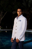 White Dobby Hunting Jacket