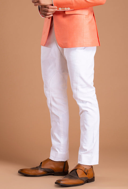 White Classic Cotton Rider