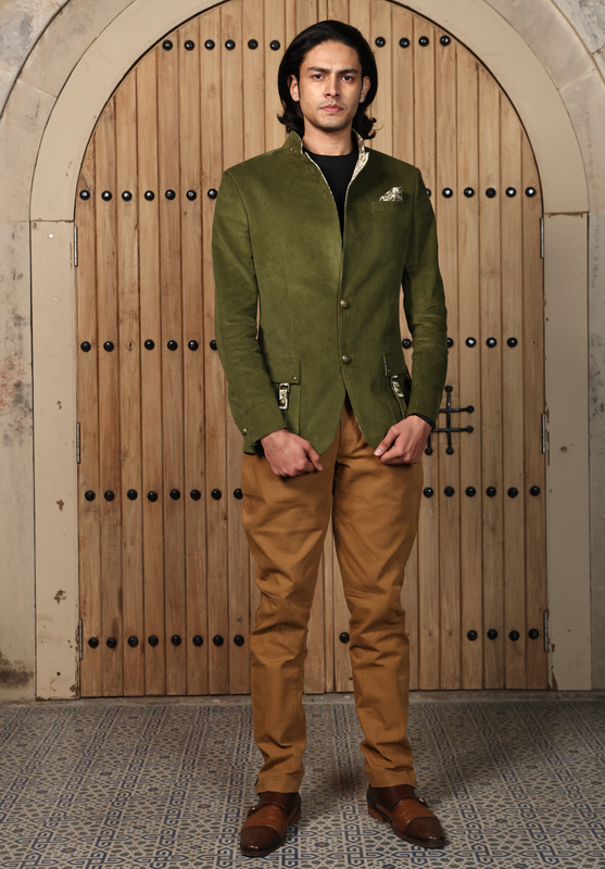 Green Corduroy Jacket
