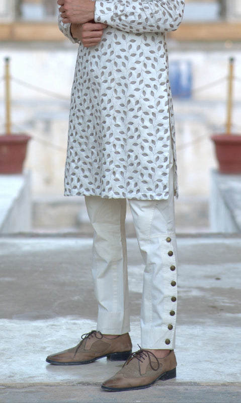 Cream Cotton Breeches