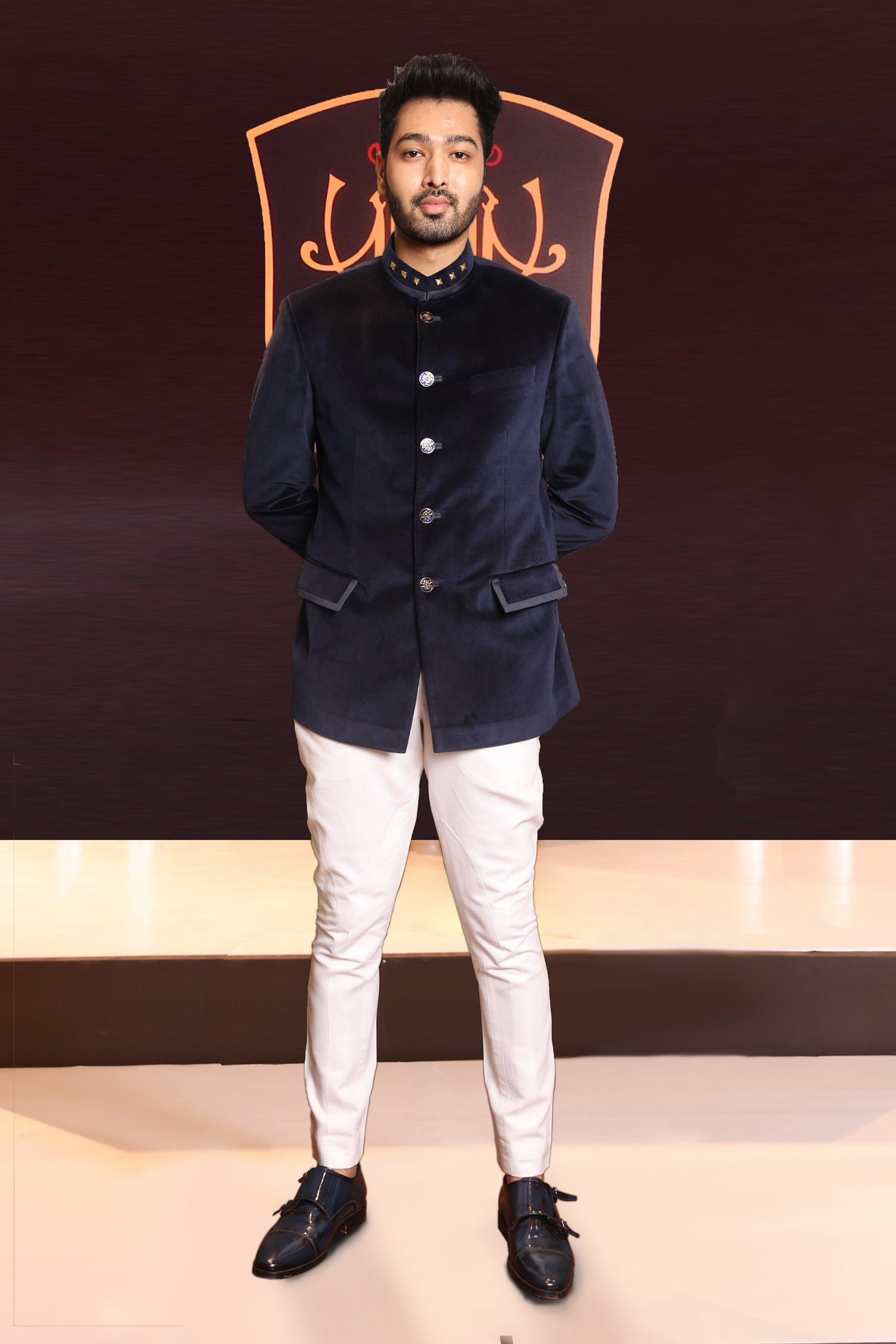 Moss Green Bandhgala Jodhpuri Designer Blazer With White Trouser | | eBay