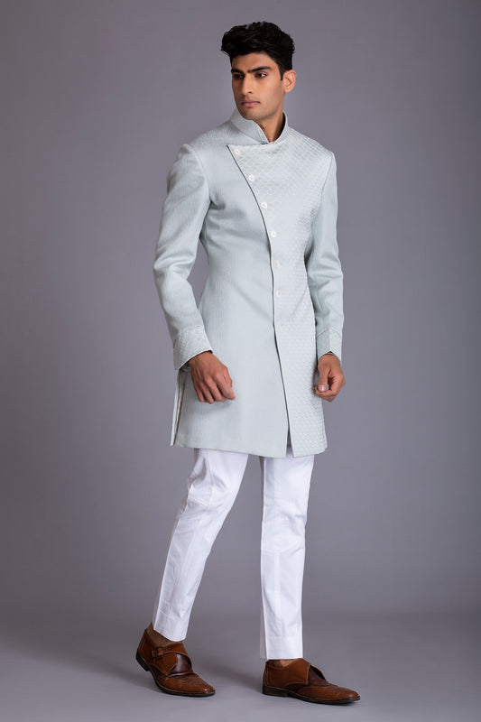 Light Aqua Textuerd Anghrakha