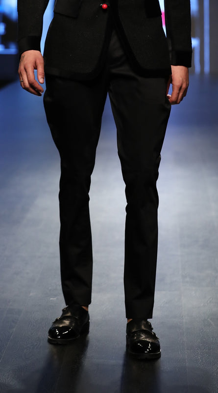 Black Classic Cotton Breeches