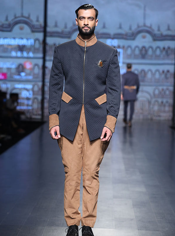 Beige Medium Flair Suede Breeches