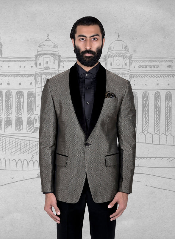 Black Gold Herring Tuxedo